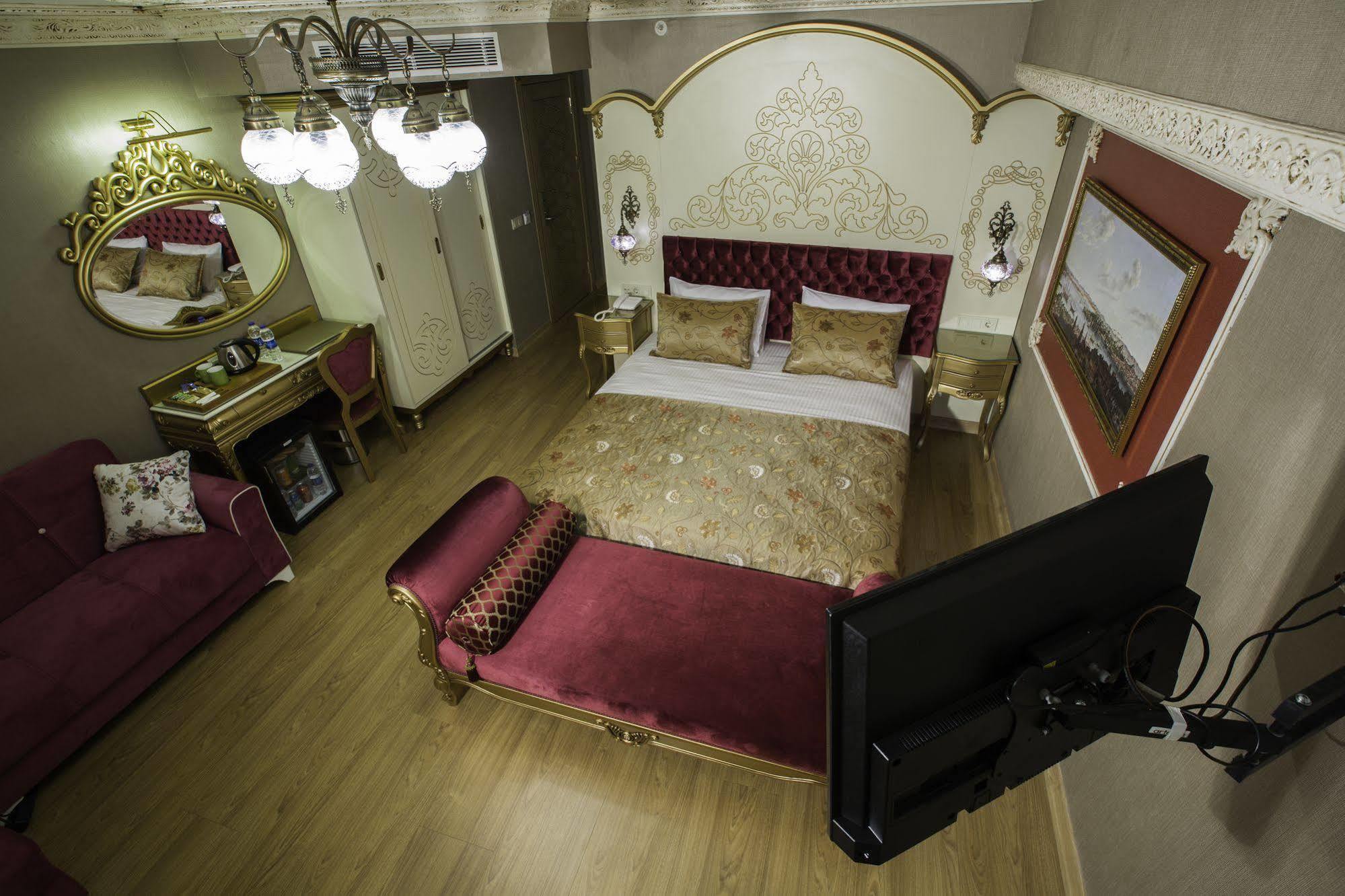 ホテル Phosphorion イスタンブール エクステリア 写真 A bedroom at the hotel